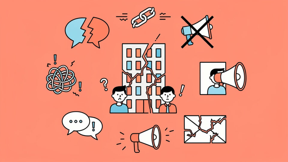 7 błędów w komunikacji wewnętrznej, które niszczą markę pracodawcy