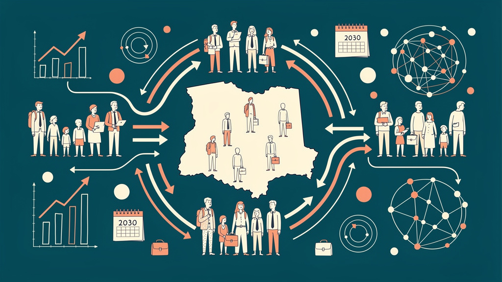 Raport: Jak demografia i migracja zmienią polski rynek pracy do 2030