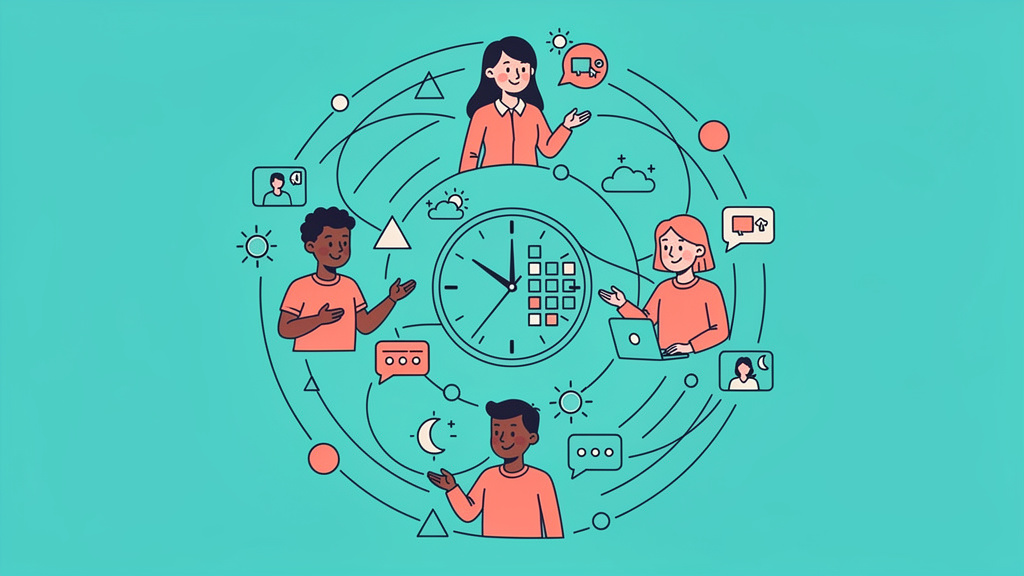 Jak zarządzać zespołem rozproszonym w różnych strefach czasowych